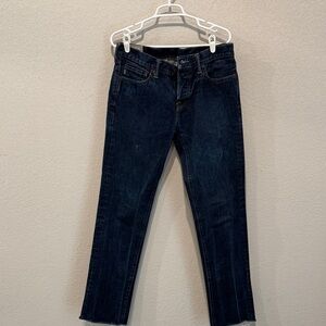 Abercrombie & Fitch Dark Blue Straight Leg Jeans